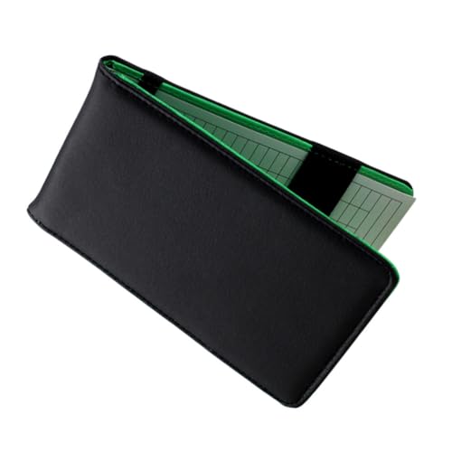 balacoo Golf Softball Scorebook, Score Keeping Book Leather Golf Notebook for Sports Portable