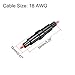 uxcell Inline Screw Type Fuse Holder 18 Gauge AWG 2Pcs for 6mm x 30mm Tube Fuse