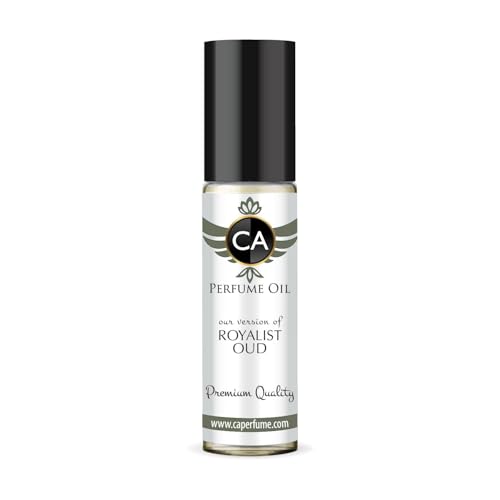 CA Perfume Impression of Royalist Oud Unisex Fragrance Oil Amber Fougere Scent Long Lasting Perfumes for Women &amp; Men Travel Size TSA Ready Mini Parfum Body Oil Roll-on 0.33 Fl Oz 10ml