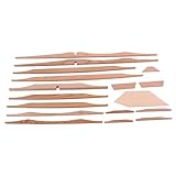 HOMOBABE 17個点 スプルース ブレース 木材キット アコースティックギター用