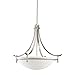 Kichler 3278AP Pendant 3-Light, Antique Pewter