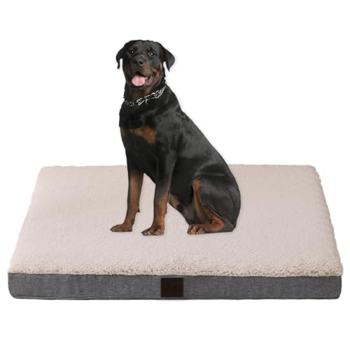 Orthopedisch Hondenbed Met Memory Foam, Waterdicht En Verhoogd Kussen Groot Formaat Hondenbed 2430072