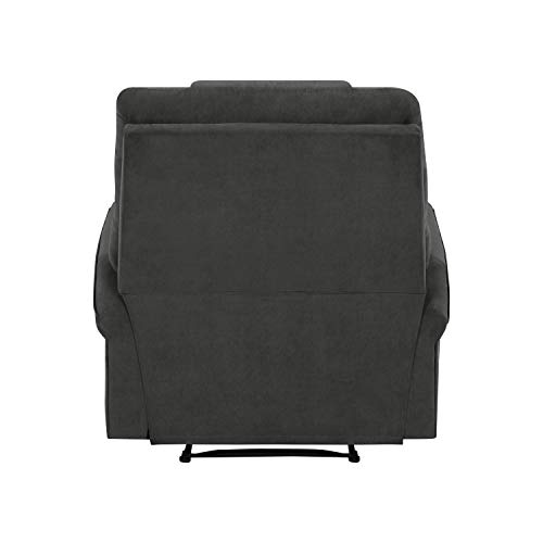 Domesis Wall Hugger - Microfiber Recliner Chair, Gray #TOP4