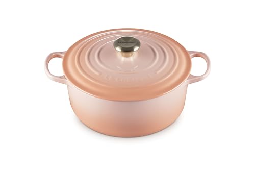 Image of Le Creuset Enameled Cast Iron Signature Cookware Set, 9 pc., Peche