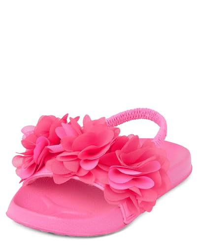 Gymboree Girl's Toddler Slide Sandals with Backstrap Slipper2
