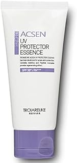 ACSEN UV Protector Sun Essence Sunscreen, SPF50+ PA+++, Hydrating, Lightweight Mineral and Chemical Sunscreen for Oily, Combination, Sensitive, and AcneProne Skin, No White Cast, Korean Skin Care
