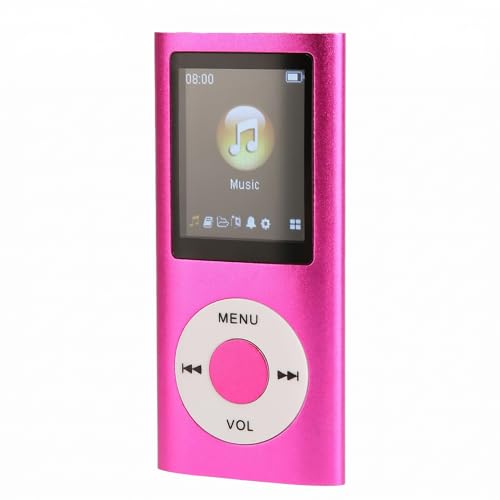 MP3 Music Player with Lossless Sound(SD Card Excluded), Portable Music Player, Large Memory Up to 64G Memory Cards, LCD Player, Long Lasting Battery Up to 8 Hours for Music