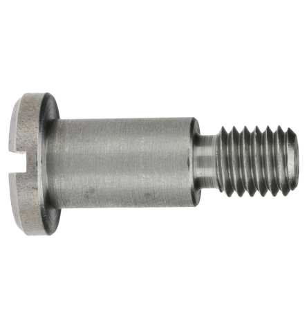 Reidl Flachkopfschrauben mit Schlitz und Ansatz 8 x 8 mm DIN 923 5.8 blank 100 Stück