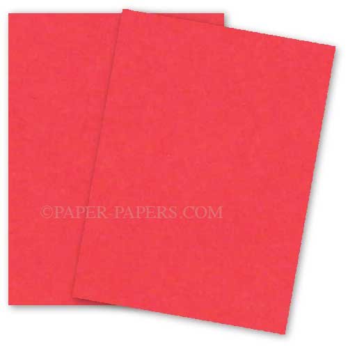 Astrobrights 11X17 Card Stock Paper - Rocket Red - 65lb Cover - 250 PK