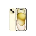 Apple iPhone 15 (256 GB) - Yellow (Renewed)