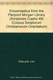 Paperback Encomiastica from the Pierpont Morgan Library: V. Book