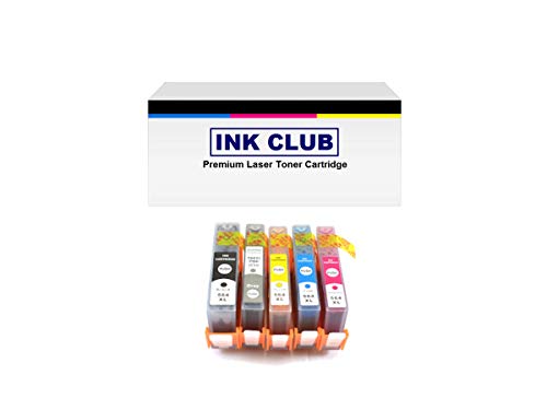 Remanufactured Ink Cartridge Replacement for HP 564XL combo pack-1 Black/1 Photo Black/1 Cyan/ 1 Magenta/1 Yellow