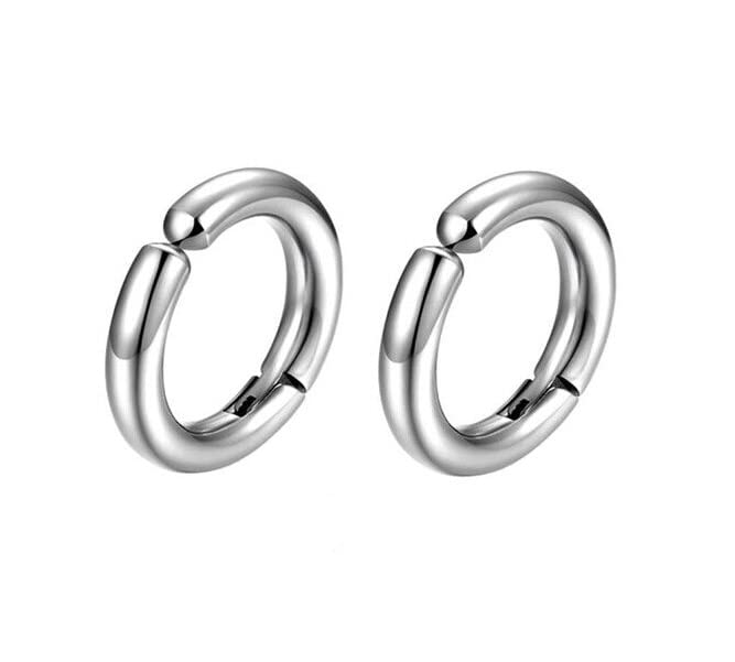 KRYSTALZ Punk Fashion Design Korean Ear Cuffs for Men Clip-on Hoop Earrings Men & Women Round Ear-Studs Non-Piercing Combo Hoops (B0BN1GHQJT) Amazon Price History, Amazon Price Tracker
