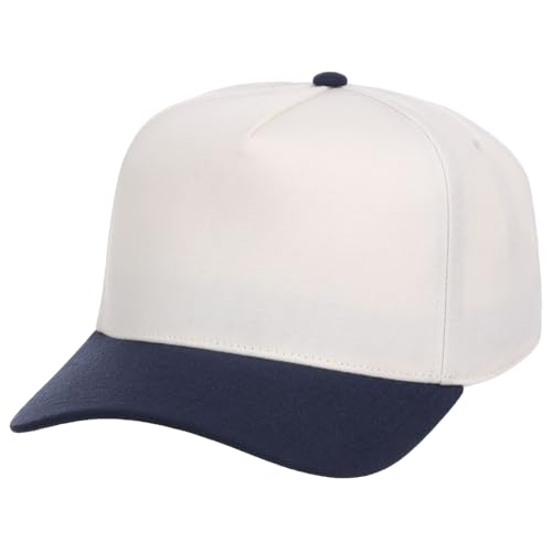 Image of Lids Blank Hook Shot A-Frame Adjustable Snapback Hat - Breathable Mesh & Lightweight | Curved Bill | One Size Fits Most