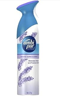 AMBI PUR Air Effects Lavender Vanilla & Comfort 275g-Ambi Pur Air Effects is Like a Breath of Fresh air Any time, Any Where! It eliminates Odors to Provide Instant Long Lasting Freshness!