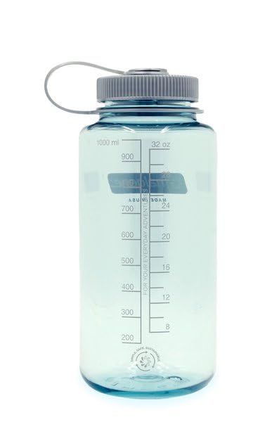 Image of Nalgene 32 oz Wide Mouth Water Bottle | BPA-Free, Durable & Leak Proof, Lightweight Bottle for Hiking & Gym, Work & Travel