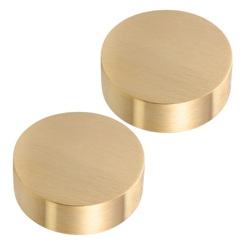 Outil de pratique calligraphie anti-vent : presse-papiers rond en laiton 4 cm