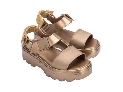 Image of Melissa Kick Off Platform Sandals for Women - Super Soft and Flexible Vegan Chunky Platform Sandal with Adjustable Straps and Open Toe Design
