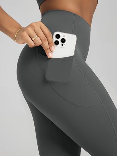 Image of ODODOS Buttery Soft Lounge Yoga Leggings with Pockets for Women 23 inch / 25 inch /28 inch High Waist Yoga Pants