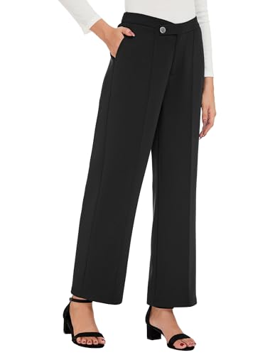 GRACE KARIN Wide Leg Pants for Women Summer Fall 2025 Sweatpants Slacks Work Trousers Pants Business Casual Outfits3