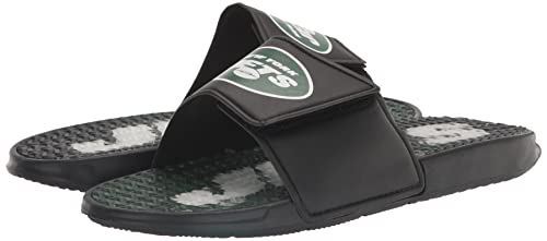 Image of FOCO New Orleans Saints NFL Mens Gradient Wordmark Gel Slide