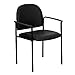 Flash Furniture Comfort Stackable Steel Side Reception Chair with Arms
