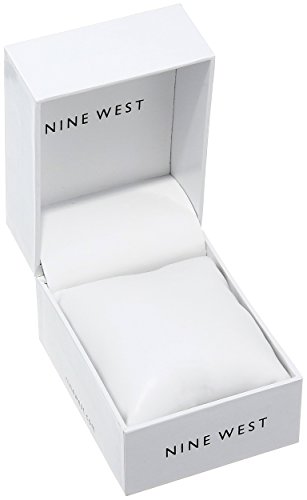 Nine West Women's Matte Rubberized Bracelet Watch, NW/1678WTWT - Image 5