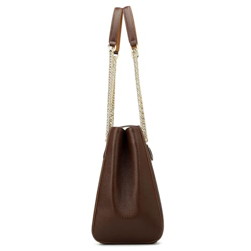 Image of Da Milano Leather Shoulder Bag for Women (00194C)