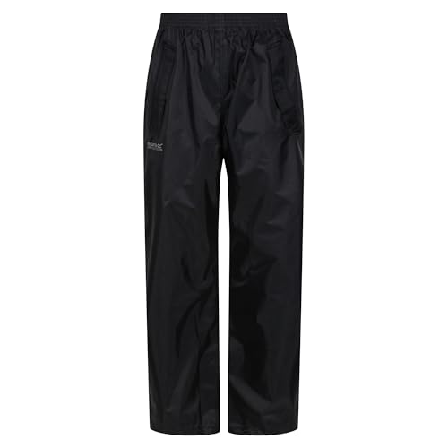Regatta Professional Kids Stormbreak Waterproof Overtrousers Black