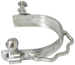 AJ Tack Men's Stainless Steel Bumper Spurs