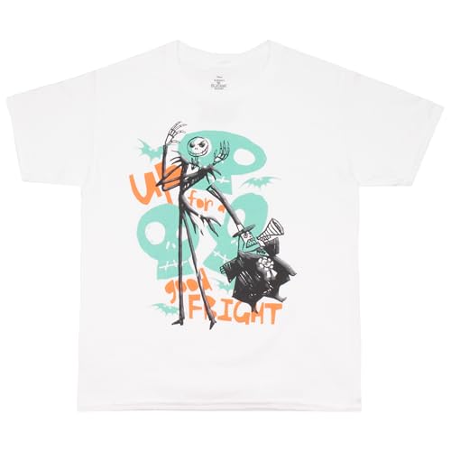 Disney Nightmare Before Christmas Boys Graphic Tees Short Sleeve T Shirts Jack Skellington Graphic Print 2 Pack Boys Tees4