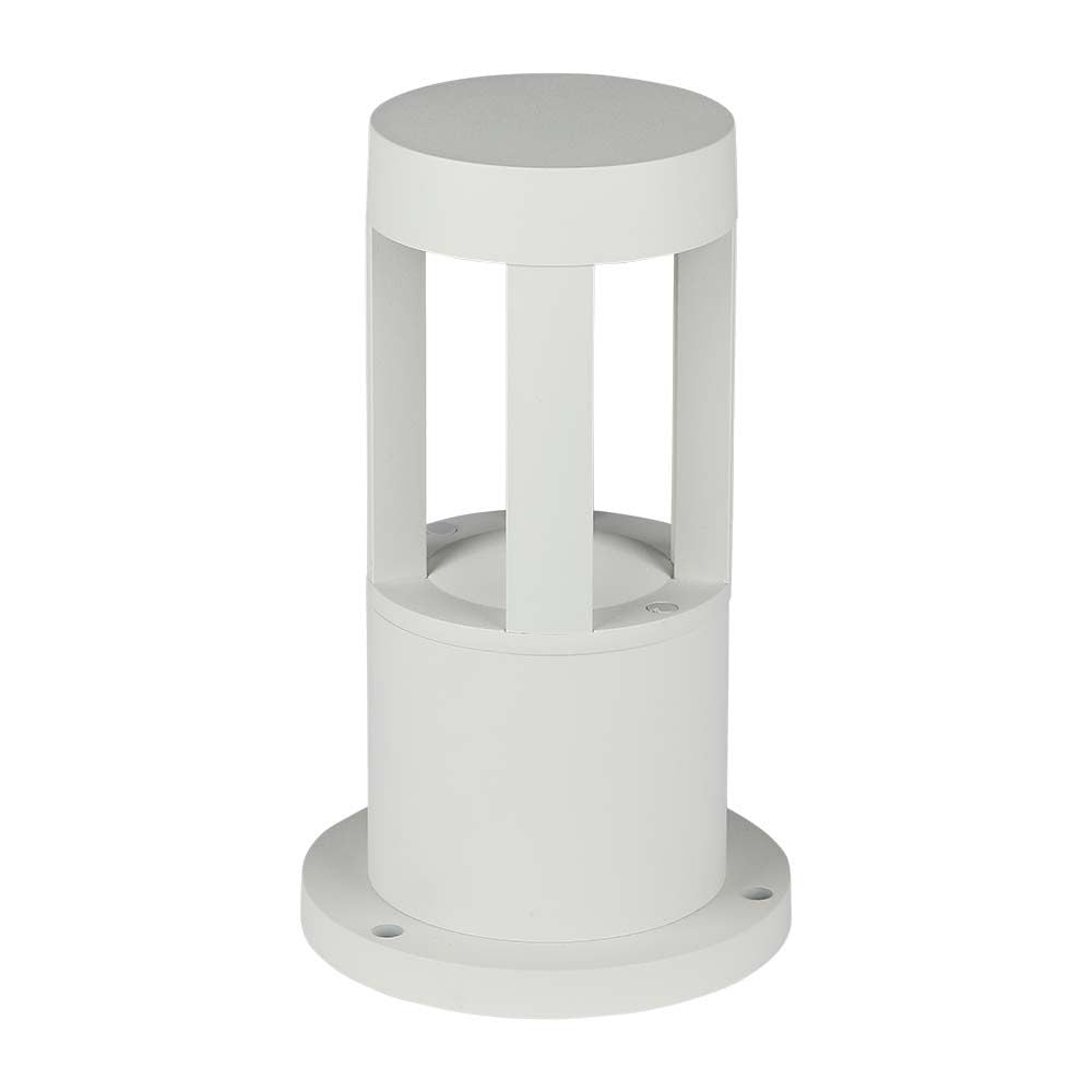 V-Tac Vt-830 Lampada Da Terra Giardino Led Cob 10w 25cm Corpo Bianco Ip65 Bianco Naturale 4000k - Sku 128317