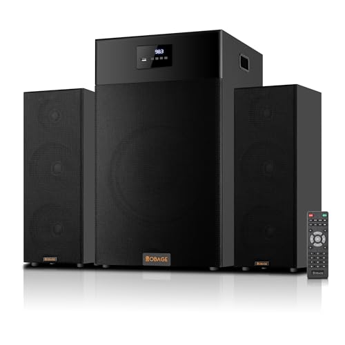 OBAGE Newly Launched Ultra-10 250W 2.1 Home Theatre System with 1...