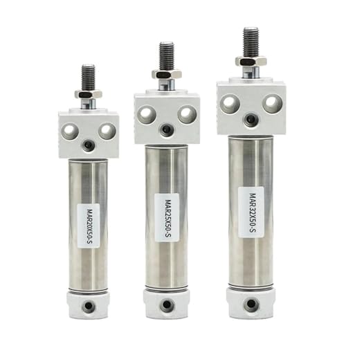 Cylindre pneumatique MAR32x300S anti-corrosion pour automatisation industrielle