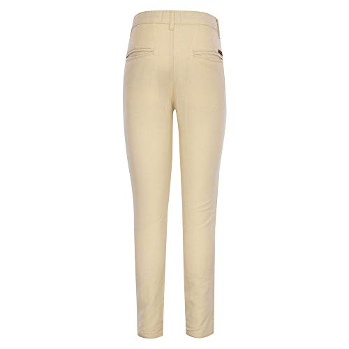 Image of Gini & Jony Boys 4 Pocket Solid Trousers