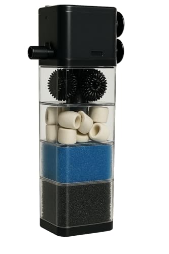 Submersible Aquarium Filter 400GPH for 10-200 Gallon Tanks