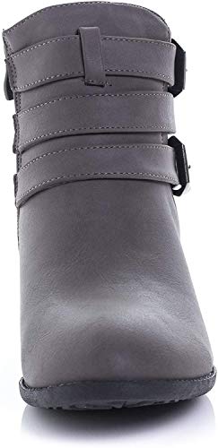 Women's Payton Boot Side Zip High Block Heel Ankle Booties4