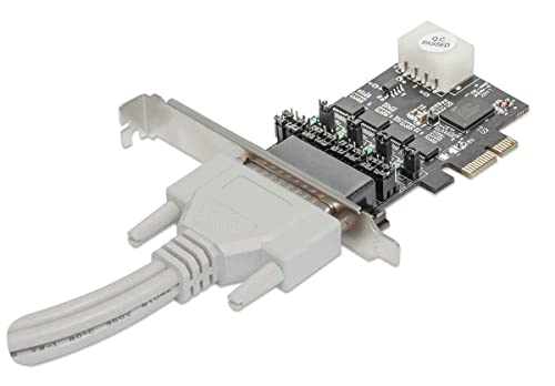 153584 Scheda 4 Porte DB9 RS-232 pci-express