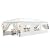 10x30 Outdoor Party Tent White Tents for Parties Heavy Duty Canopy Tent Patio Gazebo Shelter with 8 Removable Sidewalls Wedding BBQ Events Tent for Birthday Graduation Backyard Garden