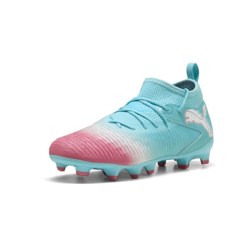 PUMA Kids Boys Future 8 Match Re-Charge Firm GroundArtificial Ground Soccer Cleats - Blue2