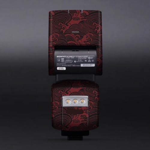 Film vinyle HVL-F60RM protection anti-rayures rouge pour flash Sony