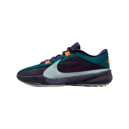 Nike Giannis Freak 5 Men's Basketball Shoes (DX4985-300, GEODE Teal/Purple Ink/Total Orange/Jade ICE) Size 9