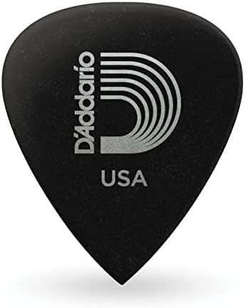 D'Addario Duralin Precision Guitar Picks, Extra Heavy, 10 pack