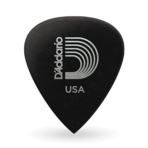 D'Addario Palhetas de guitarra Duralin Precision, extra pesadas, pacote com 10