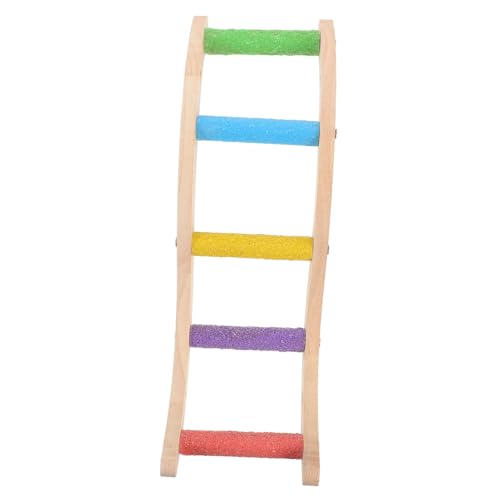 BESPORTBLE Parrot Ladder Toy Bird Grinding Toy Parrot Cage Hanging Ladder Plaything Random Color