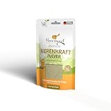 I Love My cat Nierenkraft Pulver – Ergänzungsfuttermittel für Katzen mit Birkenblättern und Brennnessel. Natürliche Unterstützung für die physiologische Nierenfunktion Ihrer Katze - 80 g.