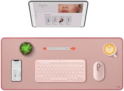 Logitech Desk Mat - Studio Series, Multifunctional Large Desk Pad...