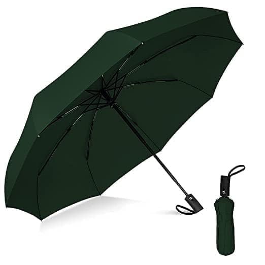 Automatic Golf Umbrella 42 Inch, Windproof & Waterproof Double Canopy Stick Umbrella, Heavy-Duty Auto-Open Folding Umbrella for Rain & Sun Protection for Men & Women (Pack of 1)-image-21
