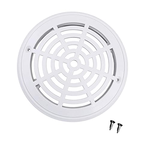 Fenteer 20 Cm Piscina De Drenaje Principal Anti Vortex Sumidero De La Parrilla/Cubierta con Tornillos