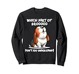 Photo Gallery quale parte di arooo non capisci carino basset hound felpa Photo Gallery quale parte di arooo non capisci carino basset hound felpa